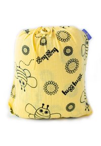 Milk and Moo Babydecke - yellow