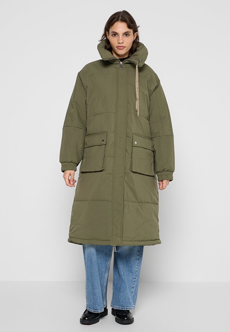 Tantra Wintermantel kaki