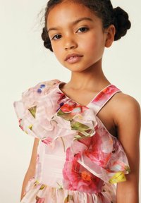 Baker by Ted Baker FLORAL ONE SHOULDER BURNOUT-REGULAR FIT - Cocktailkleid/festliches Kleid - pink