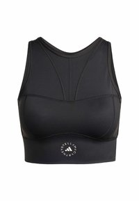 TRAINING CROP - Urheiluliivit: keskitason tuki - black