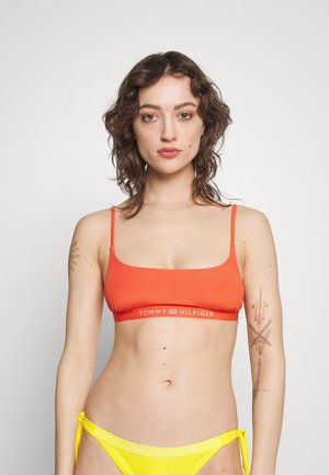Tommy Hilfiger BRALETTE - Πάνω μέρος μπικίνι - deep orange