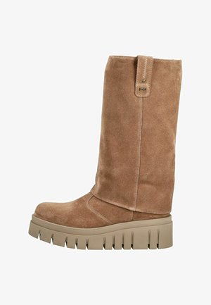 NeroGiardini, STIEFEL - Stivali con la zeppa - mou