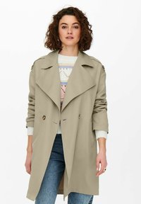 ONLY - Trenchcoat - beige Miniatuurafbeelding 1