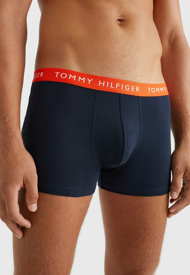 Tommy Hilfiger 3P WB - Boxer - hntr oatmilk iris blue