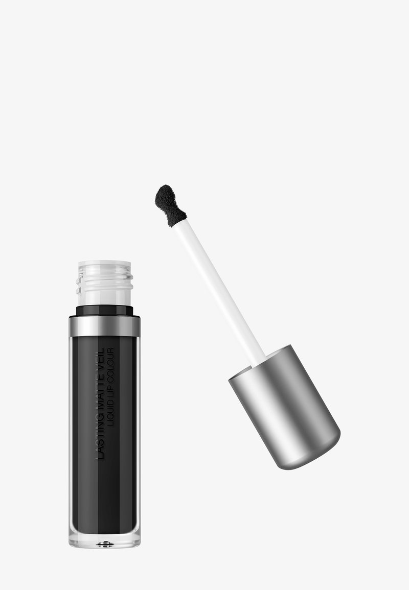 KIKO Milano - LASTING MATTE VEIL LIQUID LIP COLOUR - Liquid Lipstick - black, Suurenna