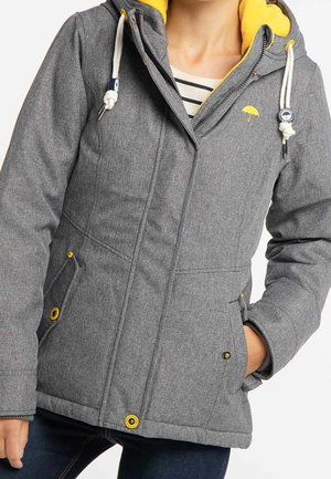 Abrigo de invierno - mottled grey