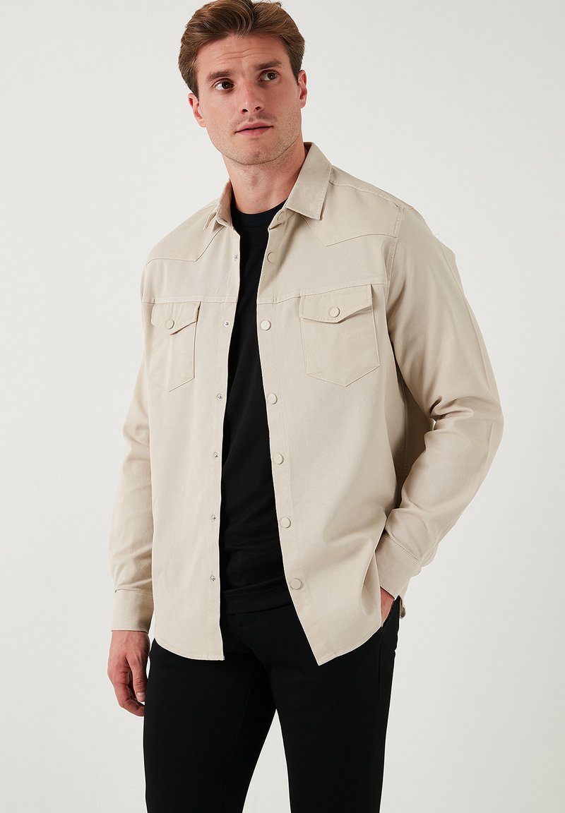 Buratti REGULAR FIT - Giacca leggera - stone