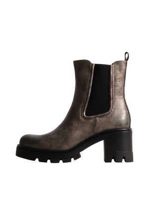 Super Mode, BOTTINES À ZIP SUPER MODE - Bottines à plateau - gris