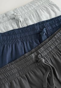 Next REGULAR FIT-3 PACK - Pantaloni de pijama - navy blue slate grey light grey marl