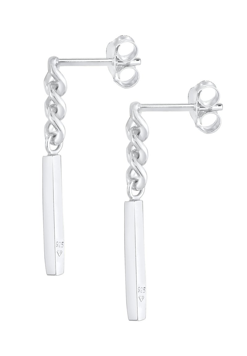Damen Halsketten | Elli BASIC STICK CLASSIC Ohrringe silber/silberfarben - XK70226 Damen Halsketten | Elli BASIC STICK CLASSIC Ohrringe silber/silberfarben - XK70226