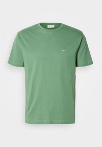 PRINTED ARCHIVE SHIELD - Camiseta básica - dried forest