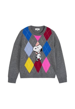 CHINTI & PARKER, CHINTI & PARKER SWEATERS SNOOPY ARGYLE SWEATER - Strickpullover - multi