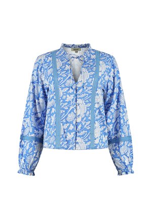 Shiwi ELSIE  - Button-down blouse - blue periwinkle flower