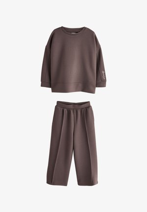 Next SET - Tepláková súprava - chocolate brown