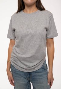 Paradiso Clothing RADIOHEAD NOTE PAD CUT OUT LOGO - Print T-shirt - grey