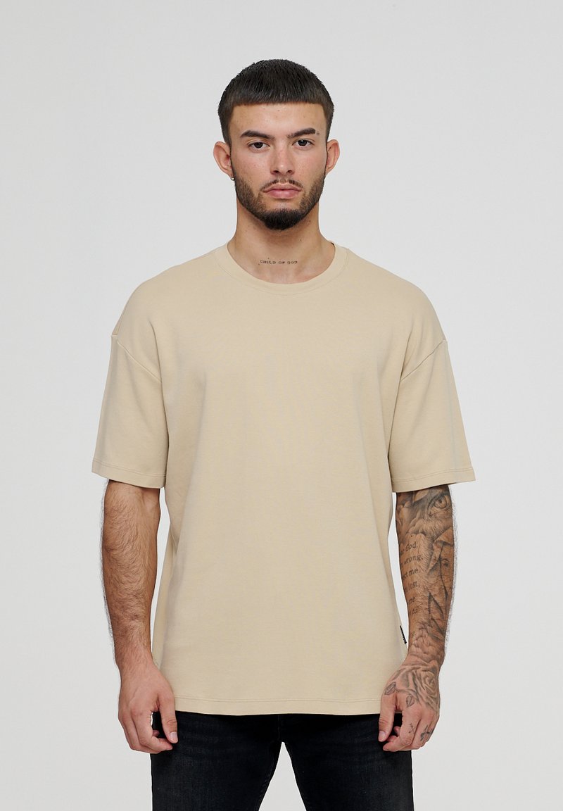 2Y Premium PREMIUM FT-6020-3 - T-shirt basic - beige - Zalando.it