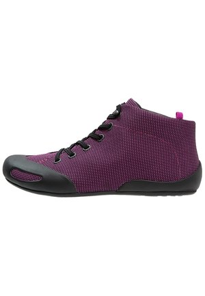 Sneakers high - dark purple