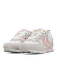 Hummel MONACO 86 UNISEX - Sneakers laag - lunar rock marshmallow