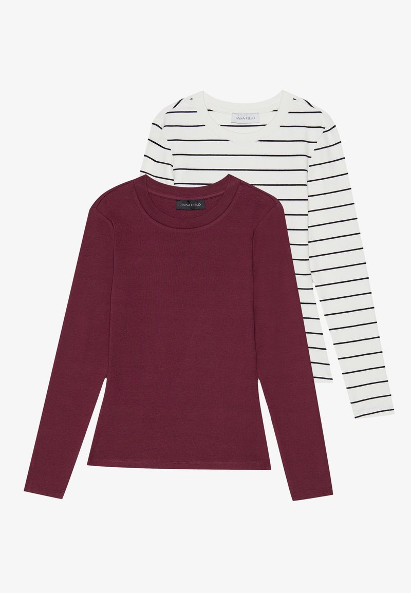 Anna Field Longsleeve bordeauxrood