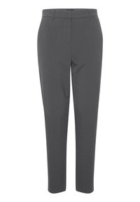 Unselected, dark grey melange