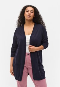 Zizzi - LANGE - Strickjacke - night sky Thumbnail-Bild 1