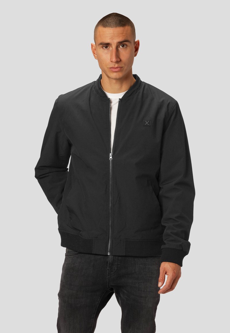 Herren Leichte Jacken | Clean Cut Copenhagen Bomberjacke black/schwarz - LM01205 Herren Leichte Jacken | Clean Cut Copenhagen Bomberjacke black/schwarz - LM01205