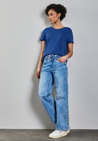 Street One Jednoduché tričko - blau