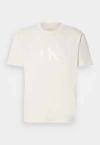 SHINY MONOLOGO TEE - Tričko s potlačou - moonbeam