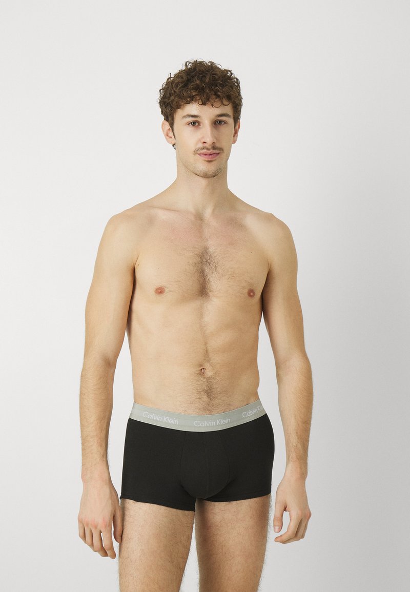 Calvin Klein Underwear LOW RISE TRUNK 3 PACK Onderbroeken black