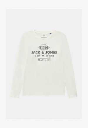JJEJEANS CREW NECK - Longsleeve - cloud dancer