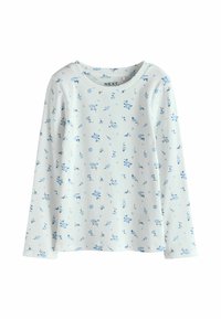 Unselected, white ditsy floral