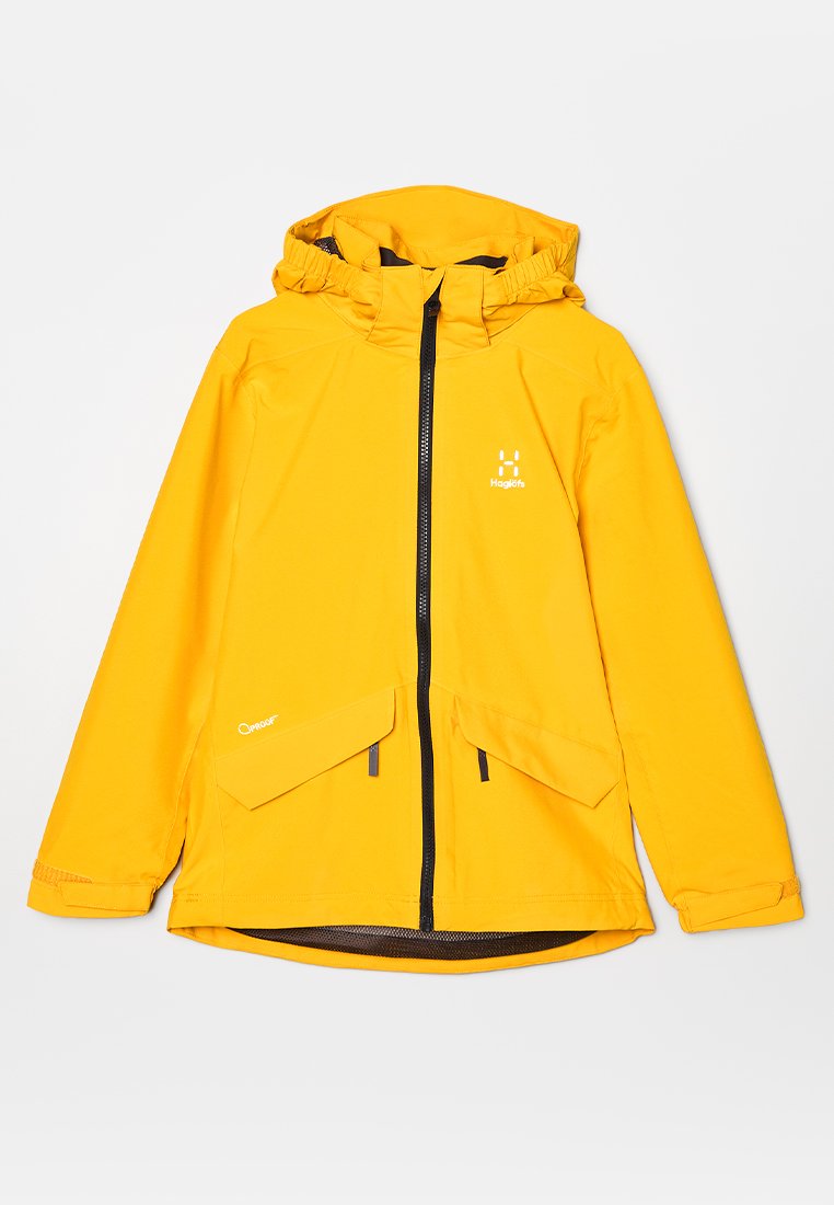Haglöfs Outdoorjas geel Haglöfs Outdoorjas geel