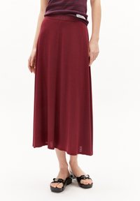 ARMEDANGELS ILENIAA LARAA - Jupe trapèze - dark crimson
