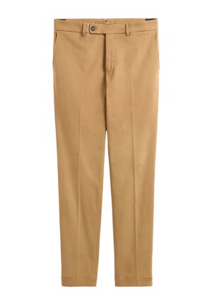 Slowear, TAPERED FIT FLEXPANT IN FLEXGAB - INCOTEX - Stoffhose - dark walnut