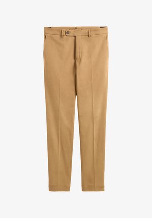 Slowear, TAPERED FIT FLEXPANT IN FLEXGAB - INCOTEX - Stoffhose - dark walnut