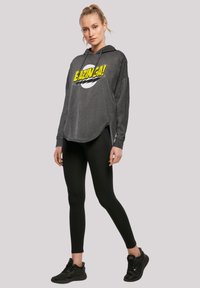 F4NT4STIC BIG BANG THEORY SHELDON BAZINGA - Jersey con capucha - charcoal