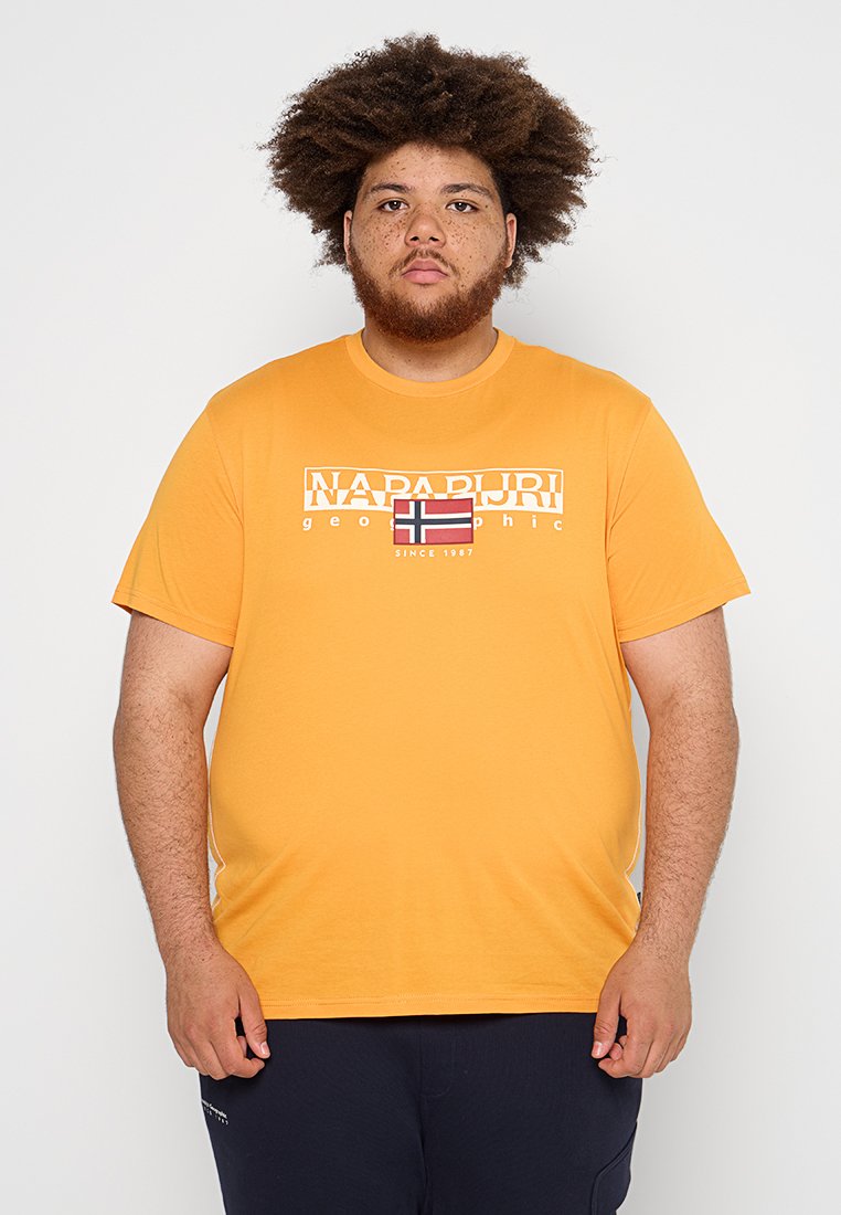 Napapijri T-shirt print geel
