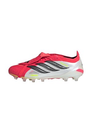 PREDATOR ELITE FOLD-OVER  - Chaussures de football pour gazon synthétique - lucid red   core black   cloud white