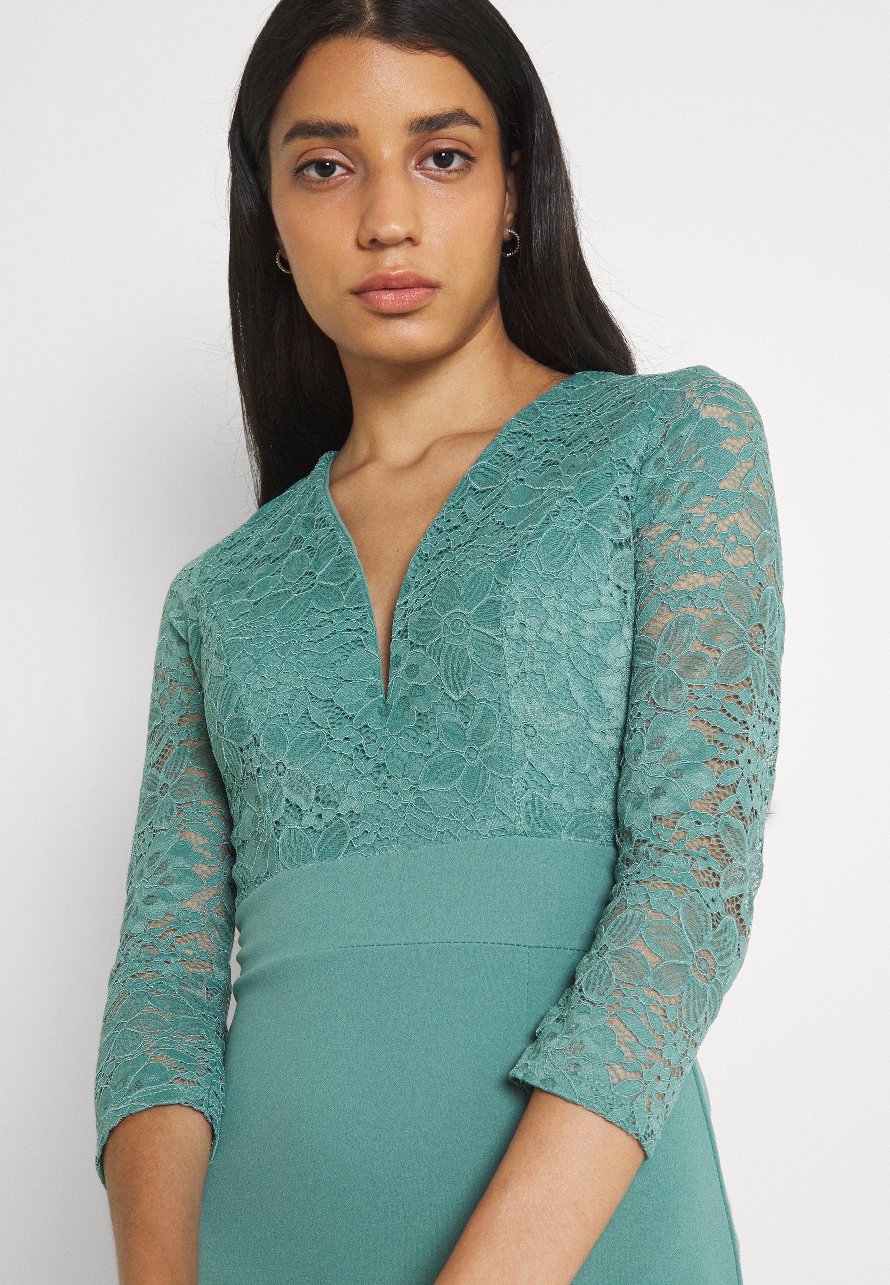 WAL G. GAYLE MIDI DRESS - Jerseyjurk - sage green/lichtgroen - Zalando.nl