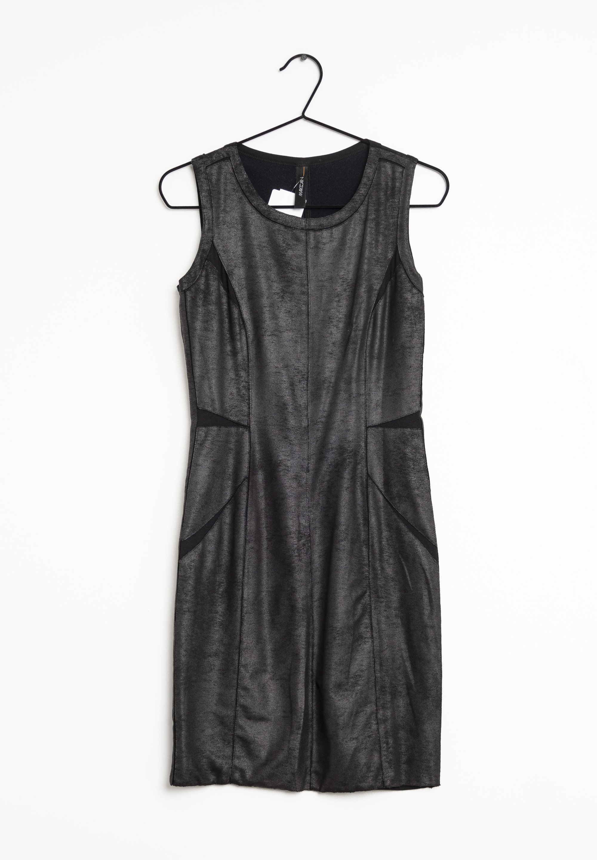 Robe Cocktail Noire En Dentelle Vince Camuto - Taille 2, Longueur Genoux - Occasion Très Bon état
