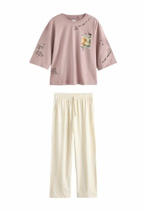 REGULAR FIT - SHORT SLEEVE SET - Pidžaamakomplekt - purple breakfast