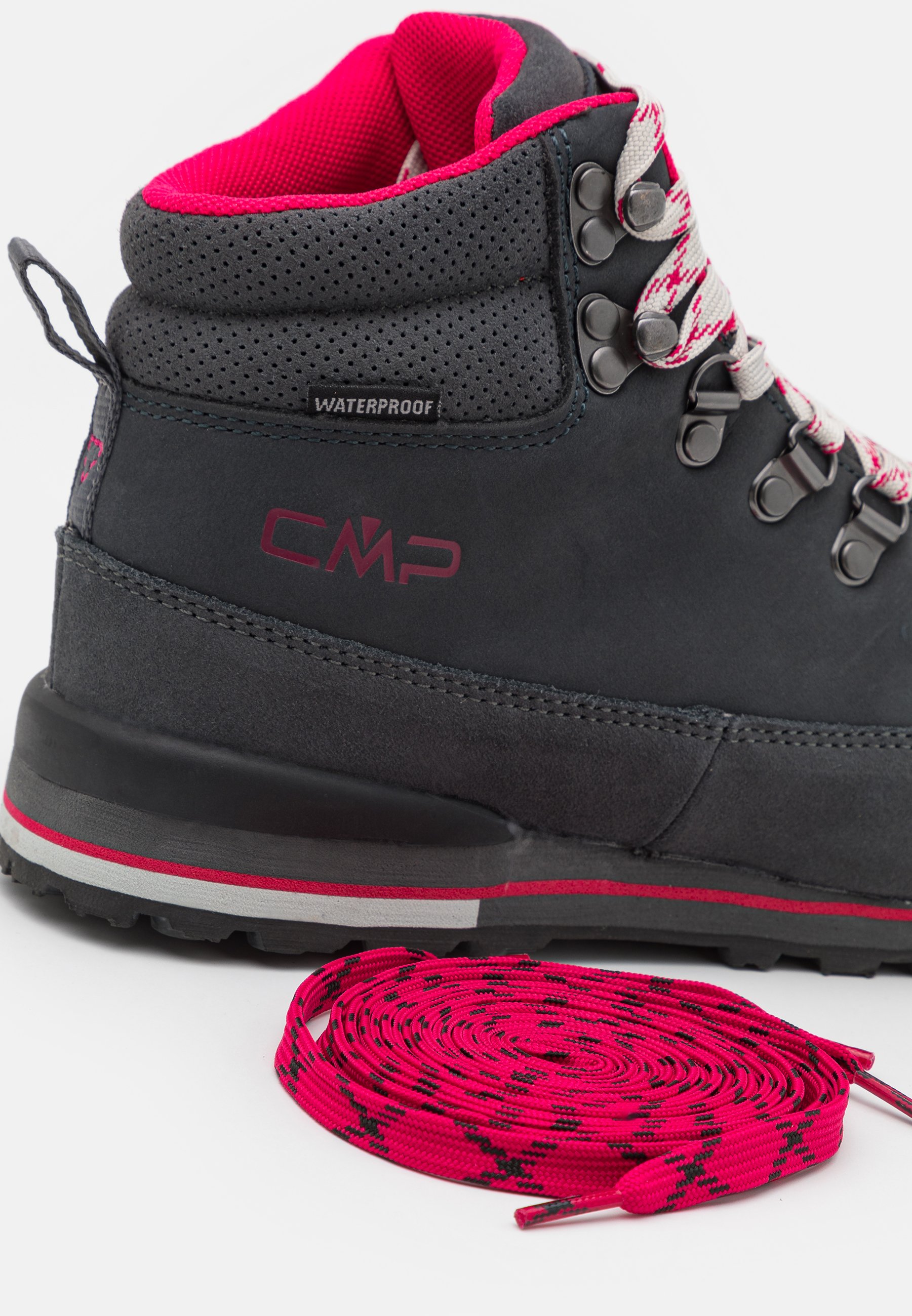 CMP HEKA SHOES WP - Vaelluskengät - titanio/begonia/vihreä - Zalando.fi