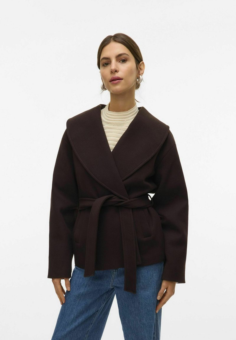Vero Moda VMANNE BERGEN LCS - Bleizeris - chocolate torte
