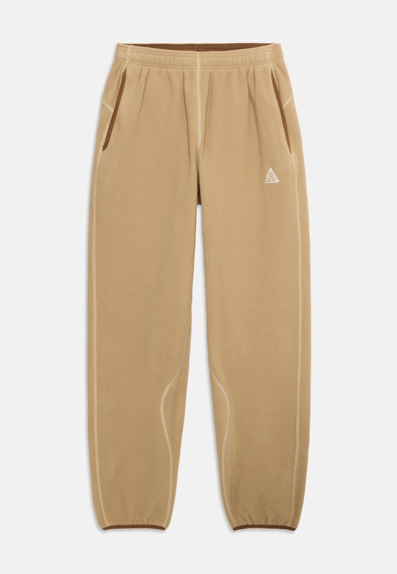Nike ACG WOLF TREE PANT - Pantaloni sportivi - parachute beige/mosswood ...