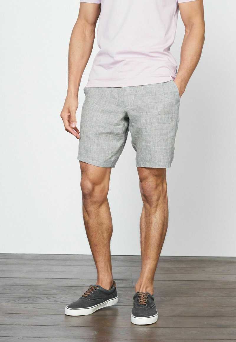Herren Chino Shorts | Next CHECK Shorts grey/grau - QY62580 Herren Chino Shorts | Next CHECK Shorts grey/grau - QY62580