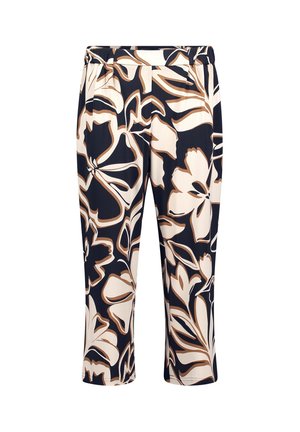 Betty Barclay, BETTY BARCLAY MIT BUNDFALTEN SCHLUPFHOSE - Pantalon classique - dark blue brown