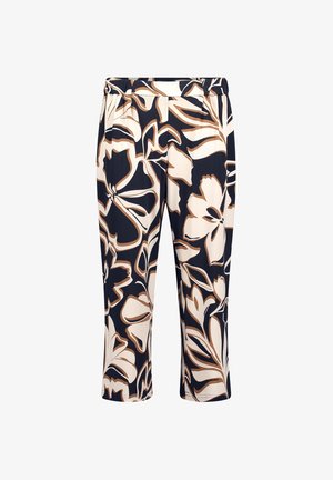 Betty Barclay, BETTY BARCLAY MIT BUNDFALTEN SCHLUPFHOSE - Pantalon classique - dark blue brown