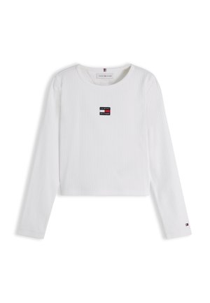 Tommy Hilfiger, HERITAGE FLAG  - Langarmshirt - white