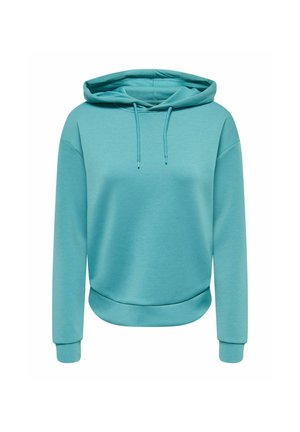 ONLY Play, ONPLOUNGE LIFE HOOD LS SWT NOOS - Kapuzenpullover - brittany blue
