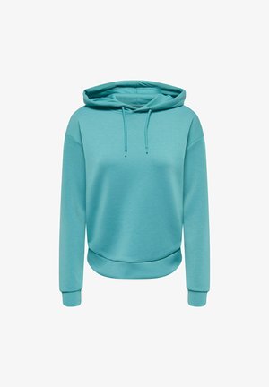 ONLY Play, ONPLOUNGE LIFE HOOD LS SWT NOOS - Kapuzenpullover - brittany blue